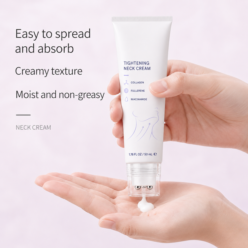 ✨ Instant Neck Lift Cream — 🧴 Infused with Retinol & Hyaluronic Acid | Firms the Neck, Reduces Wrinkles & Double Chin