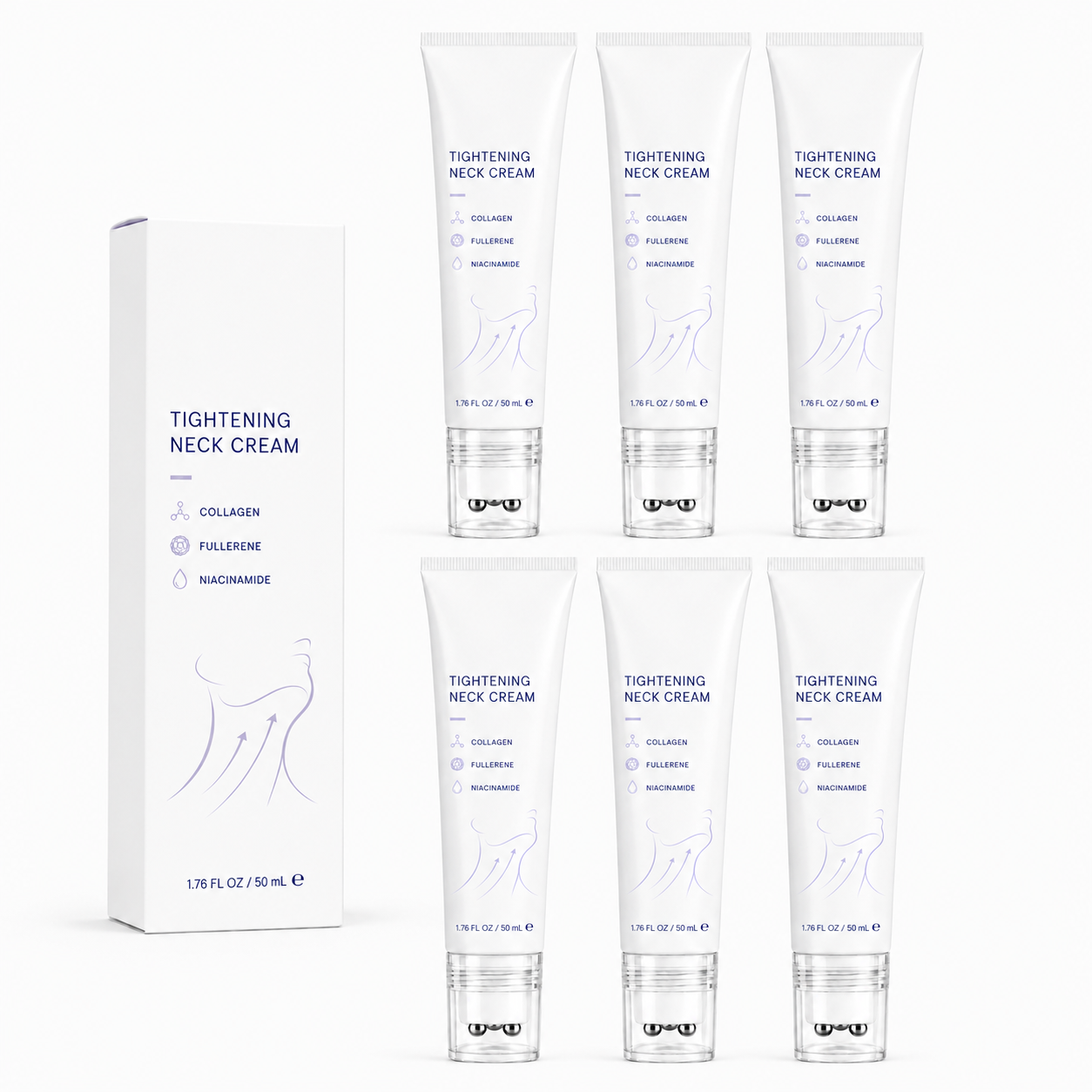 ✨ Instant Neck Lift Cream — 🧴 Infused with Retinol & Hyaluronic Acid | Firms the Neck, Reduces Wrinkles & Double Chin