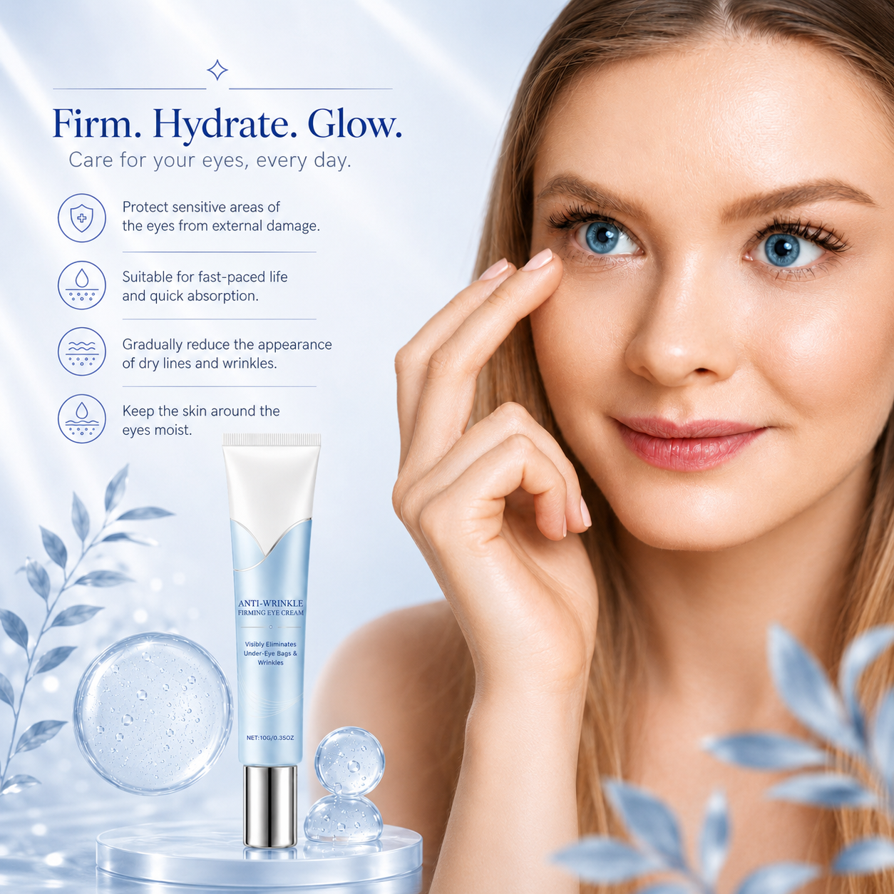 ✨Instant Face Tightener Serum – Visible Lift in 60 Seconds