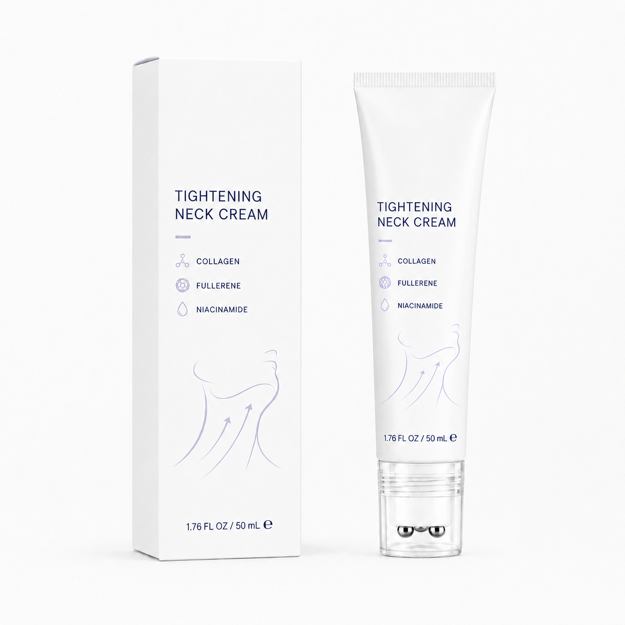 ✨ Instant Neck Lift Cream — 🧴 Infused with Retinol & Hyaluronic Acid | Firms the Neck, Reduces Wrinkles & Double Chin