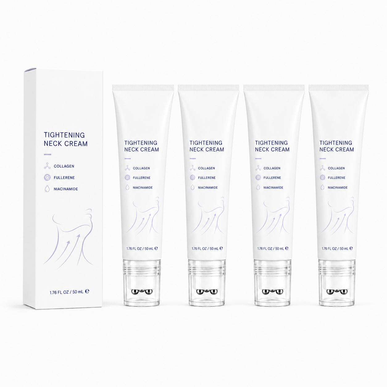 ✨ Instant Neck Lift Cream — 🧴 Infused with Retinol & Hyaluronic Acid | Firms the Neck, Reduces Wrinkles & Double Chin